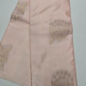 modal silk saree border less